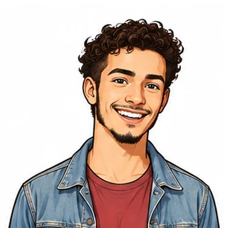 Personnage de BD personnalisée créé par l'IA d'après la photo