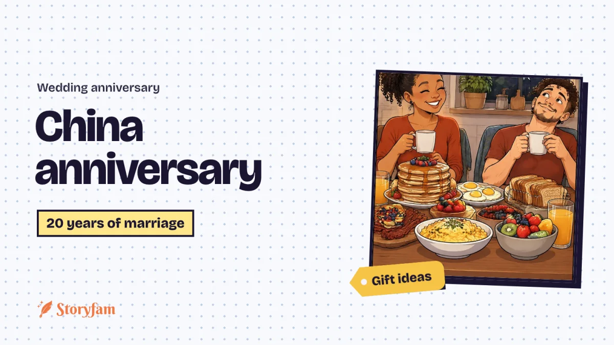 China Anniversary: Gift Ideas for 20 Years of Marriage