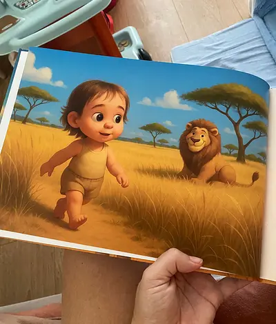 Illustration personnalisée du livre