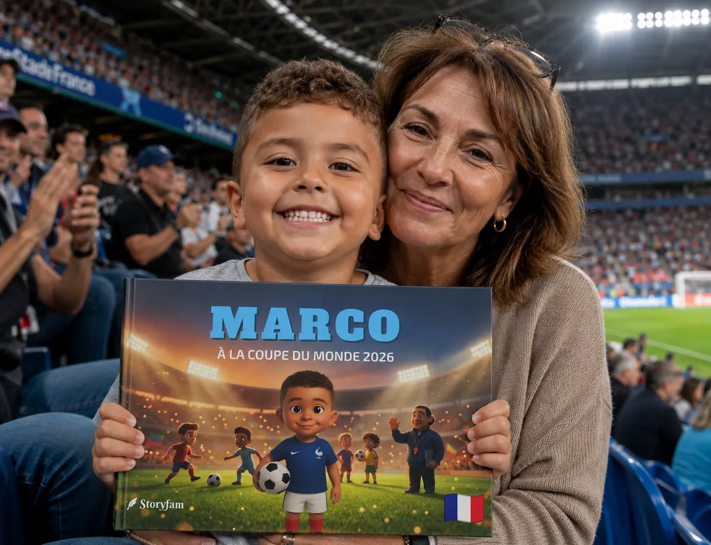 Livre personnalisé football Coupe du Monde
