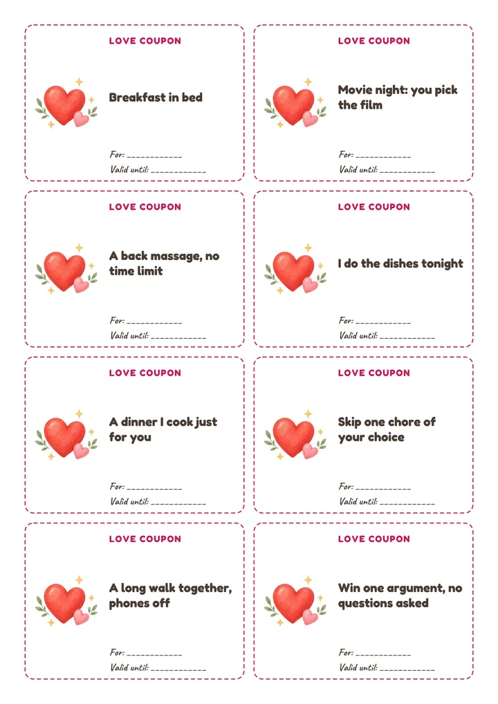Printable: Hearts