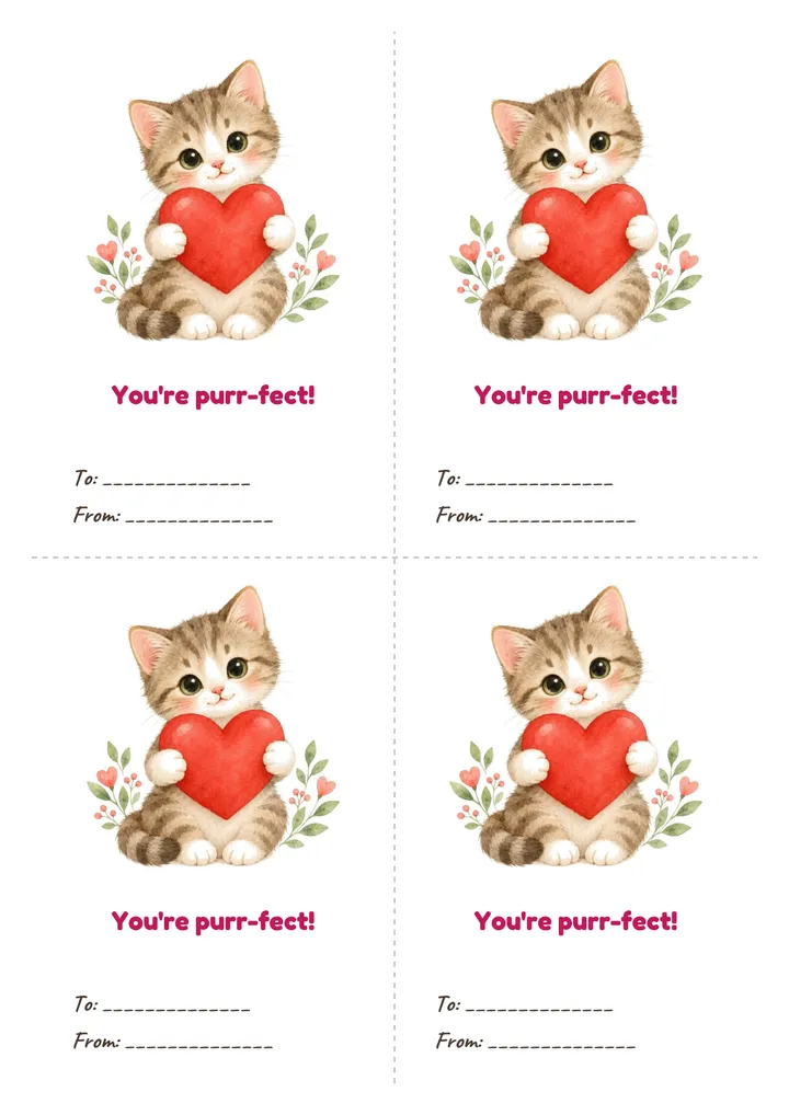 Printable: Kitten