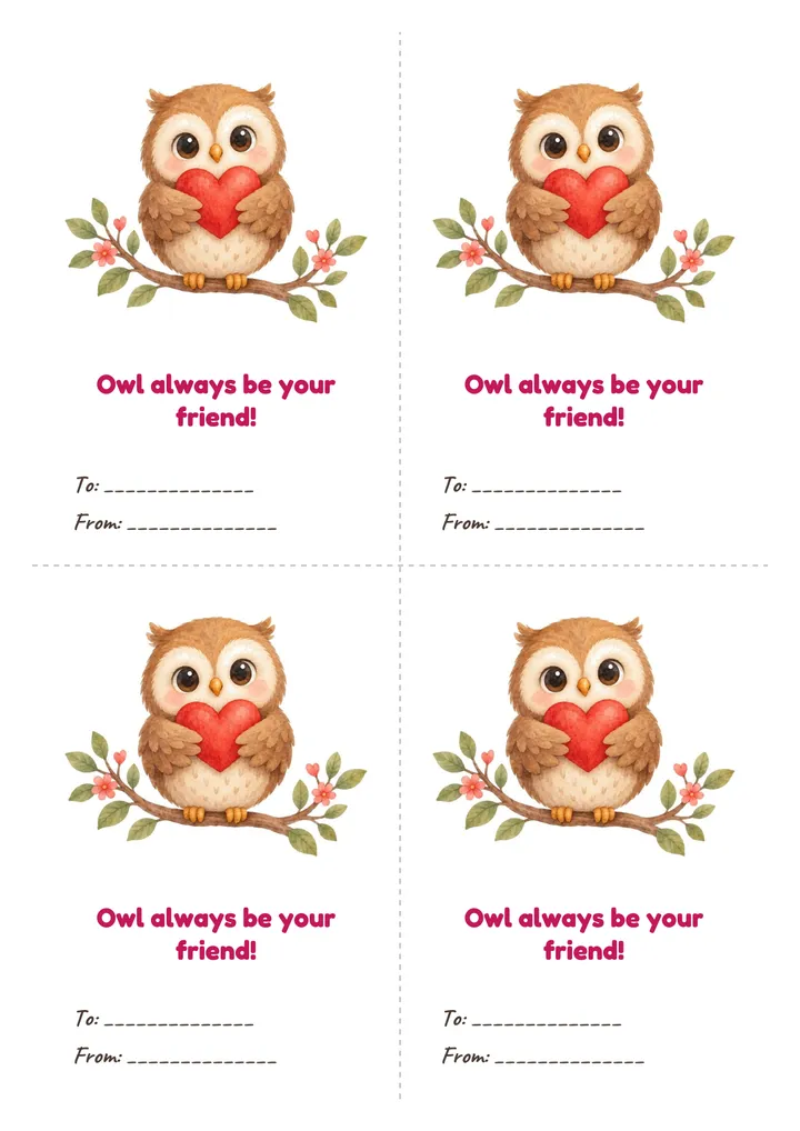 Printable: Owl