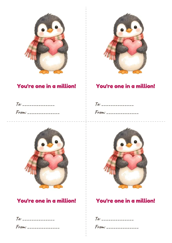 Printable: Penguin