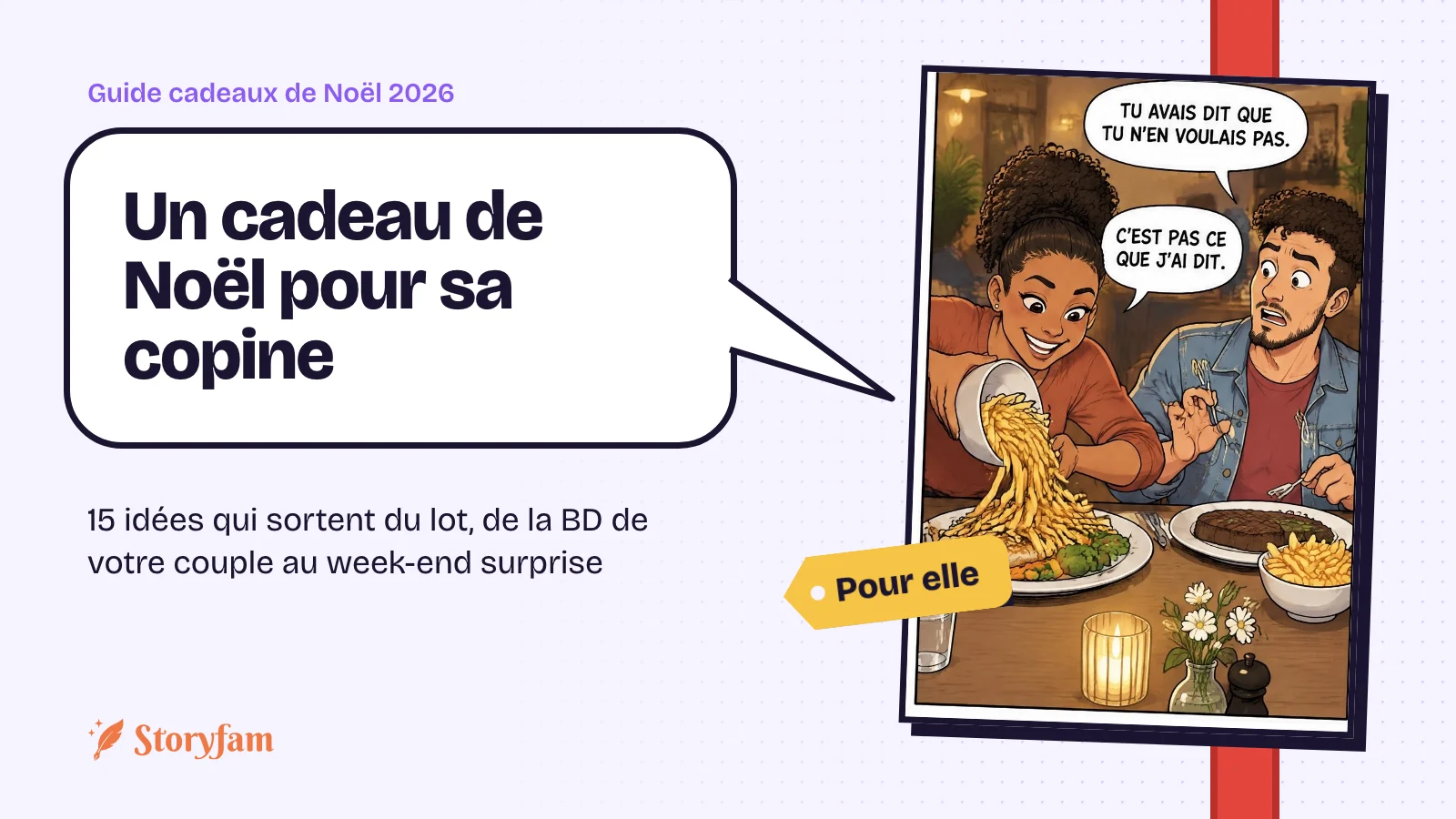 Cadeau de Noël pour sa copine : 15 idées qui sortent du lot