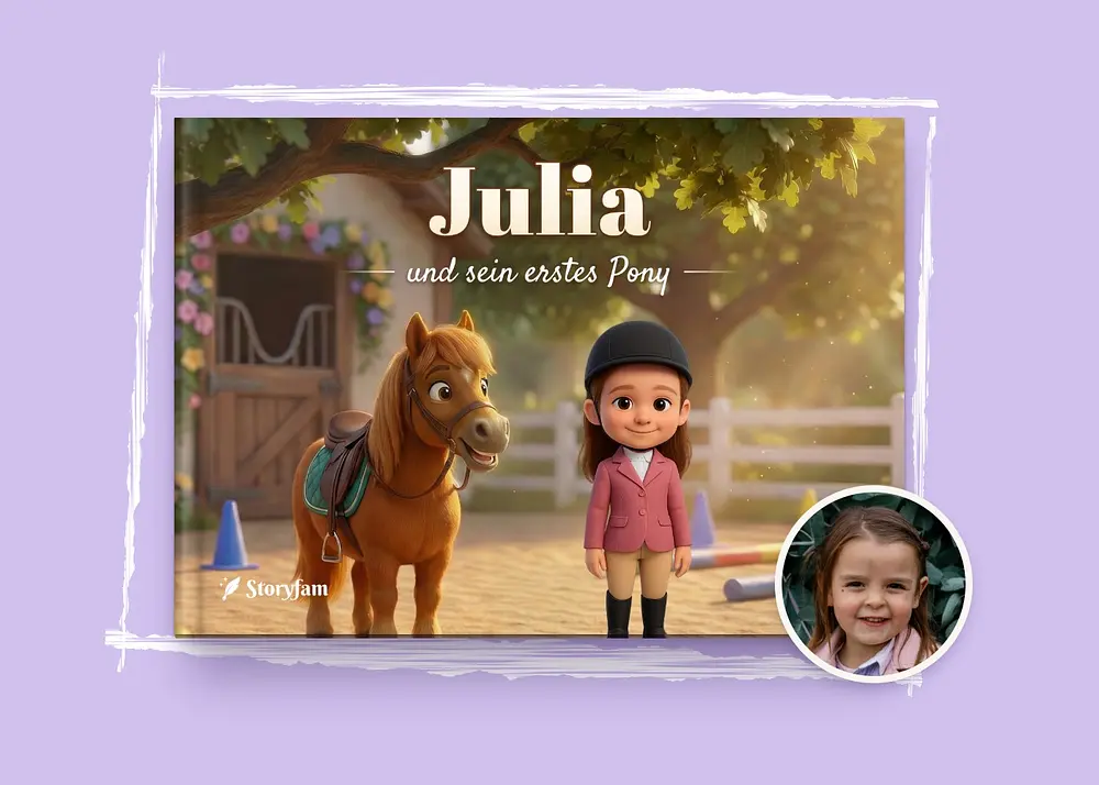 Personalisiertes Buch - Mein erstes Pony