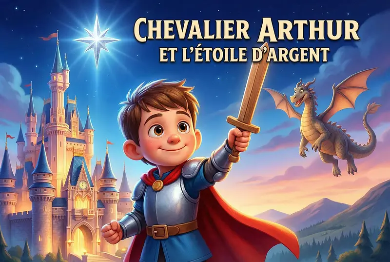 Couverture du livre personnalisé sur le thème Chevaliers