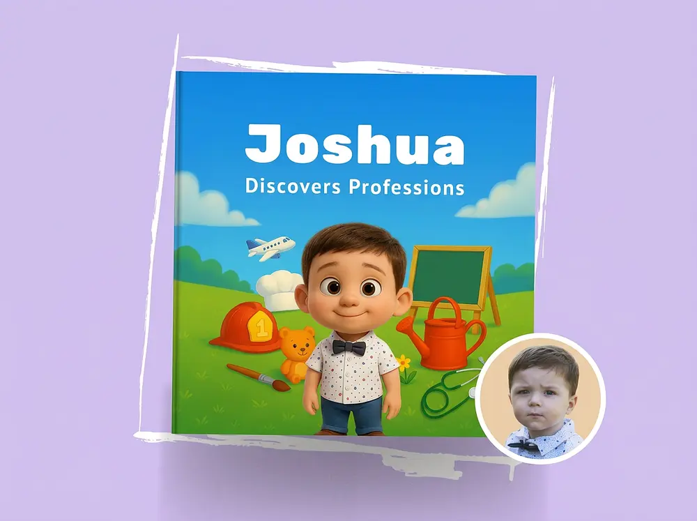 Personalized book - The 7 dream jobs