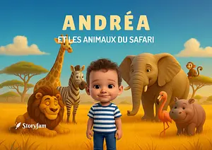 Personalized book for Andréa
