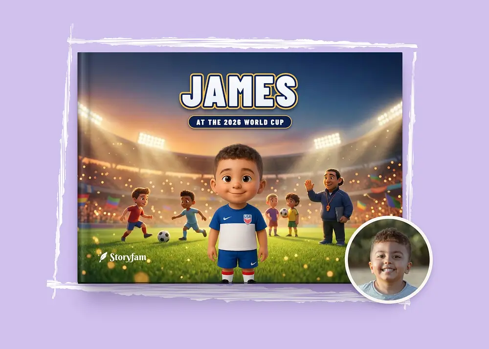 Personalized book - At the 2026 World Cup