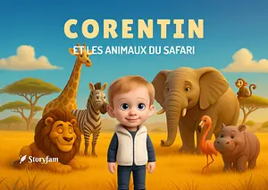 Personalized book for Corentin