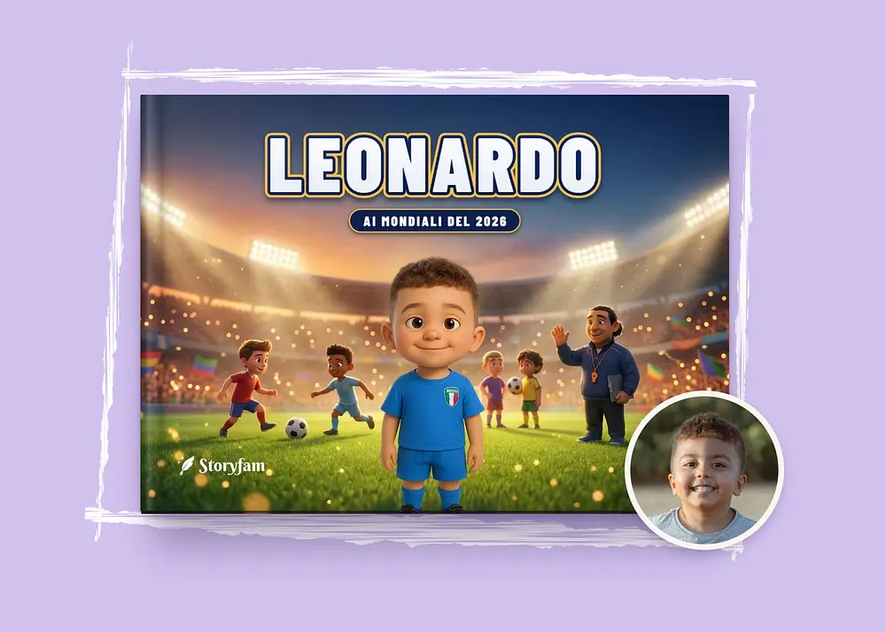 Libro personalizzato - Ai Mondiali del 2026