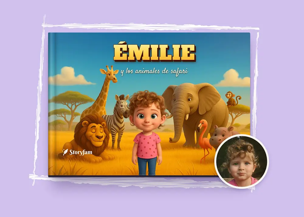 Libro personalizado - El extraordinario safari