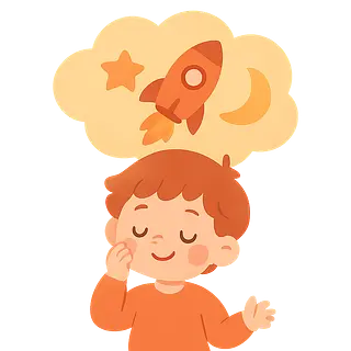 Icône de la valeur éducative Imagination