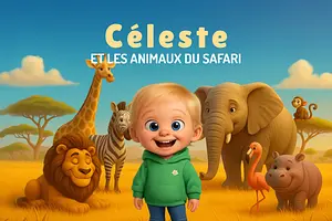 Livre personnalisé de Céleste