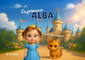 Personalized book for Alba
