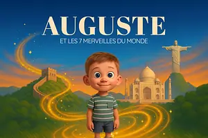 Personalized book for Auguste