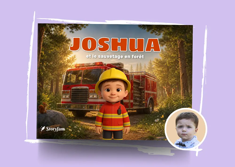 Personalized book - Forest Fire Rescue