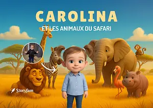 Libro personalizado de Carolina 