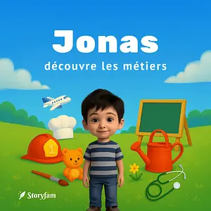 Personalized book for Jonas