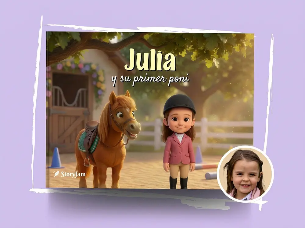 Libro personalizado - Mi primer poni