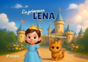 Libro personalizado de Léna 