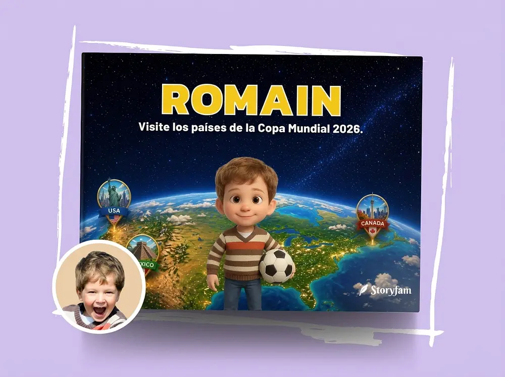 Libro personalizado - La vuelta al mundo del fútbol