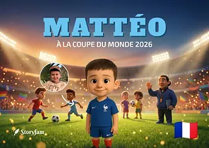 Personalized book for Mattéo