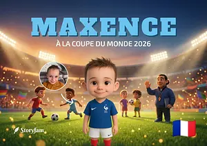 Personalized book for Maxence