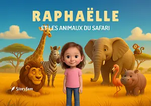 Livre personnalisé de Raphaëlle