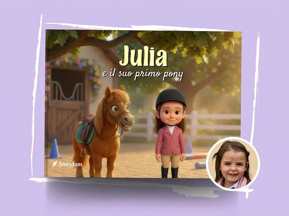 Libro personalizzato - Il mio primo Pony