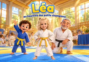 Libro personalizado de Léa 