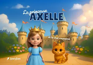 Libro personalizado de Axelle 