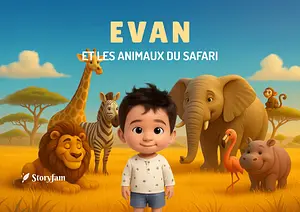 Livre personnalisé de Evan 