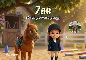 Personalized book for Zoé