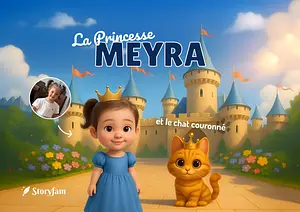 Personalized book for Meyra 