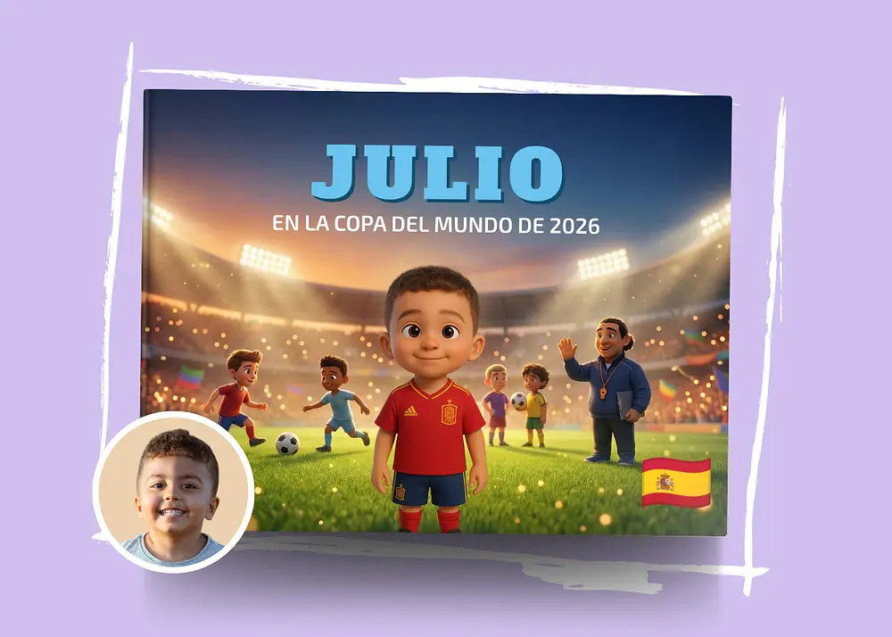 Libro personalizado - En el Mundial de 2026