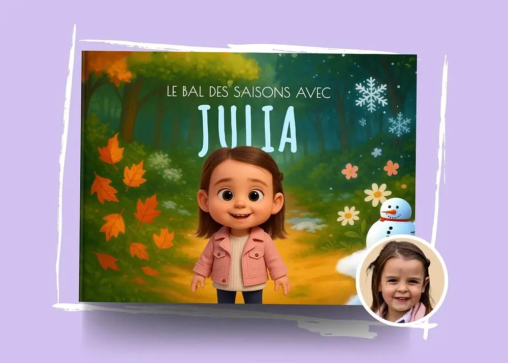 Livre personnalisé - Le Bal des Saisons