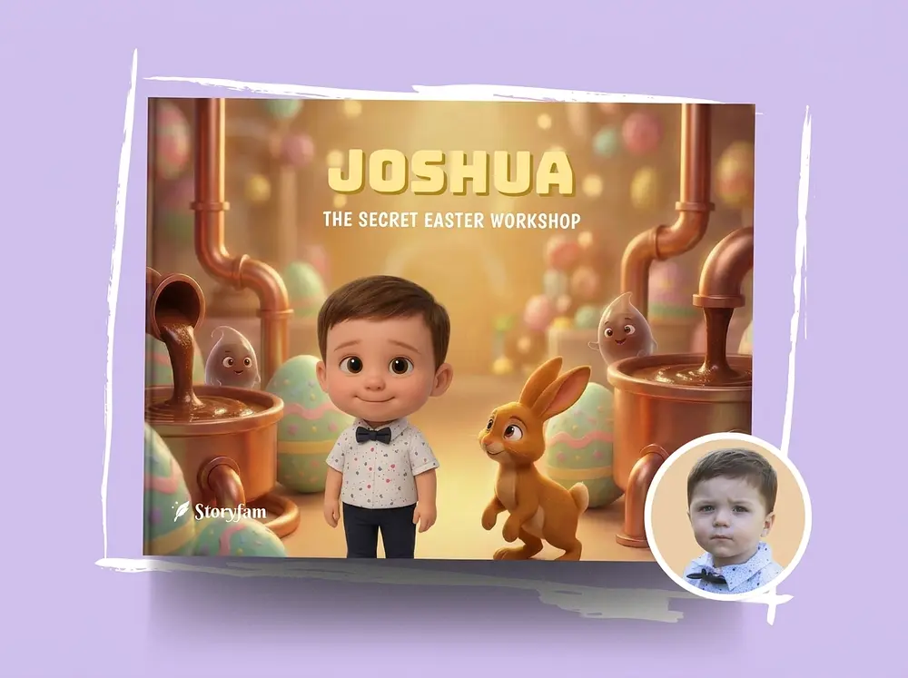 Personalized book - The Secret Easter Workshop