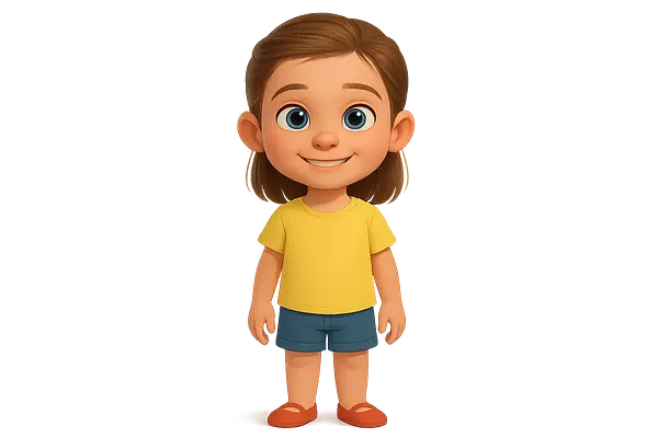 Personalized avatar with your child's face