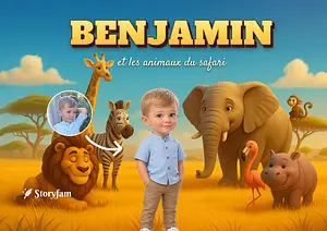 Personalized book for Benjamin 