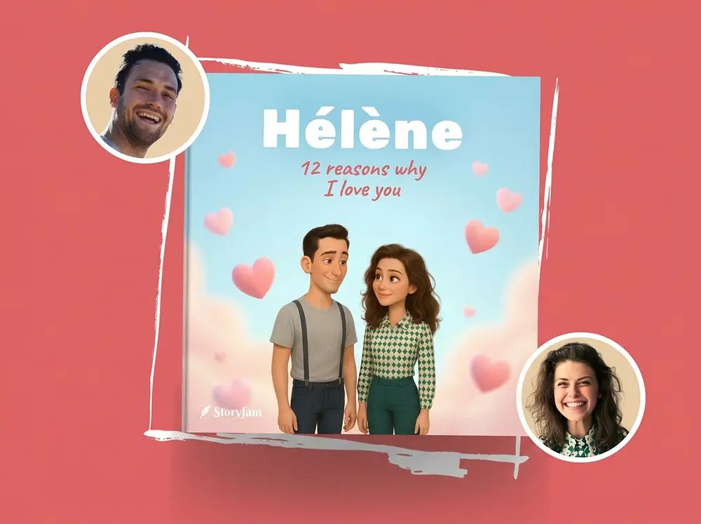 Personalized book - 12 reasons why I love you