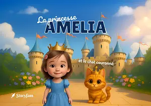 Livre personnalisé de Amelia 