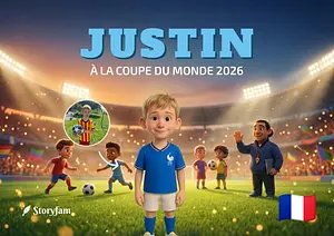 Libro personalizado de Justin
