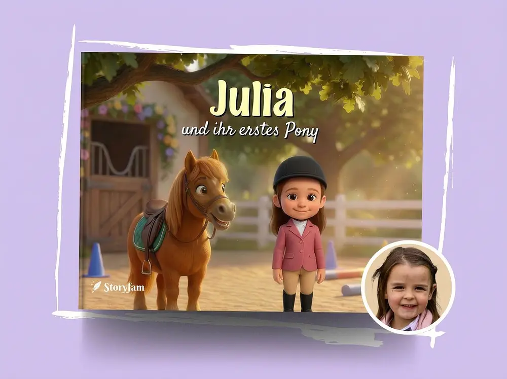 Personalisiertes Buch - Mein erstes Pony
