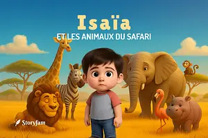 Personalized book for Isaïa