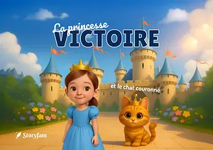 Livre personnalisé de Victoire 