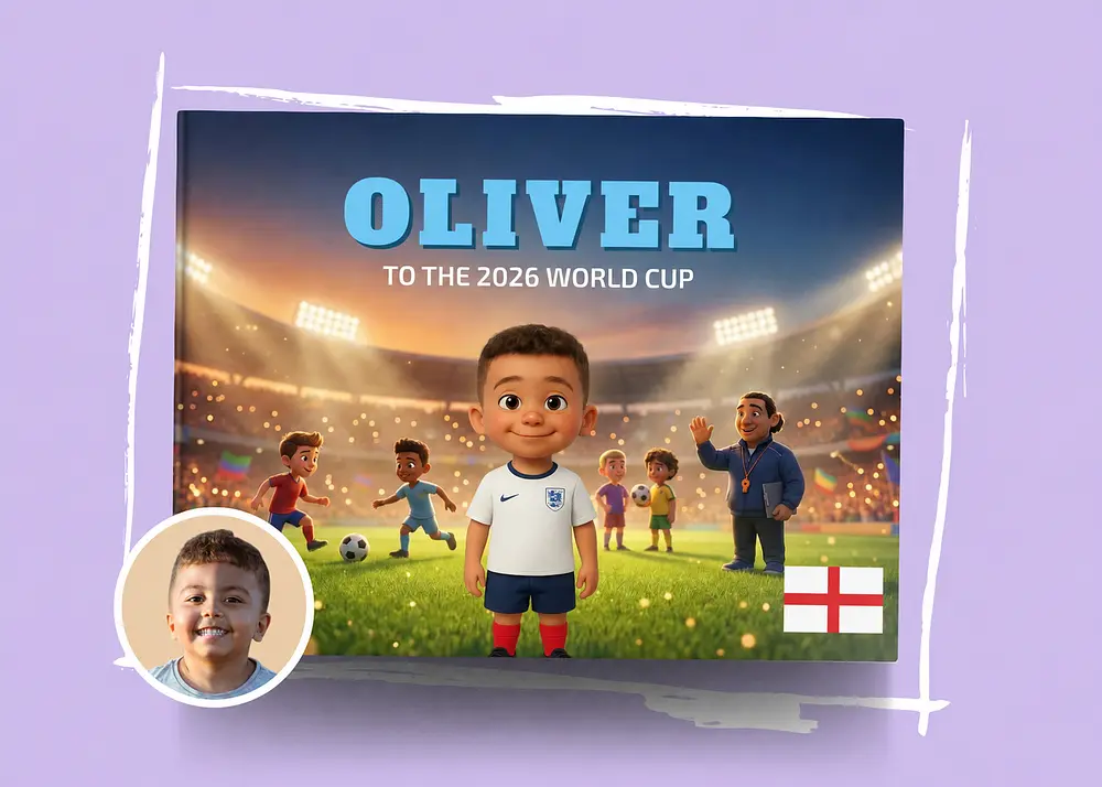 Personalized book - At the 2026 World Cup