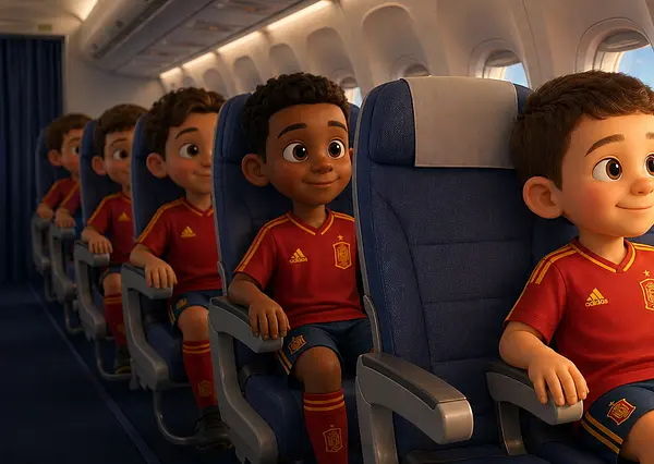 Ilustración de una página interna del libro personalizado sobre Fútbol