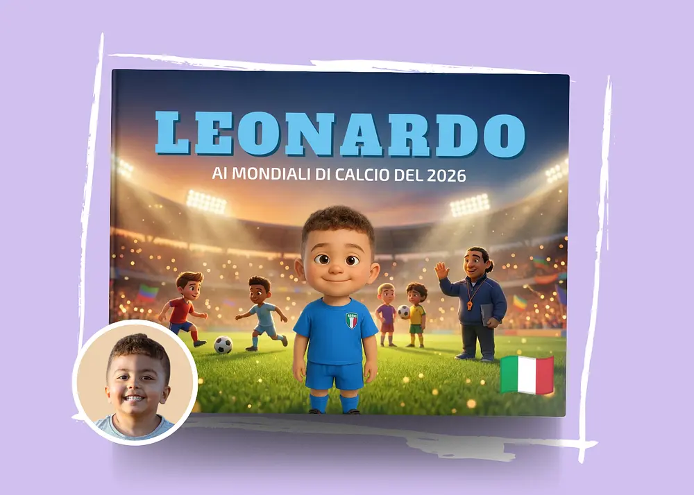 Libro personalizzato - Ai Mondiali del 2026